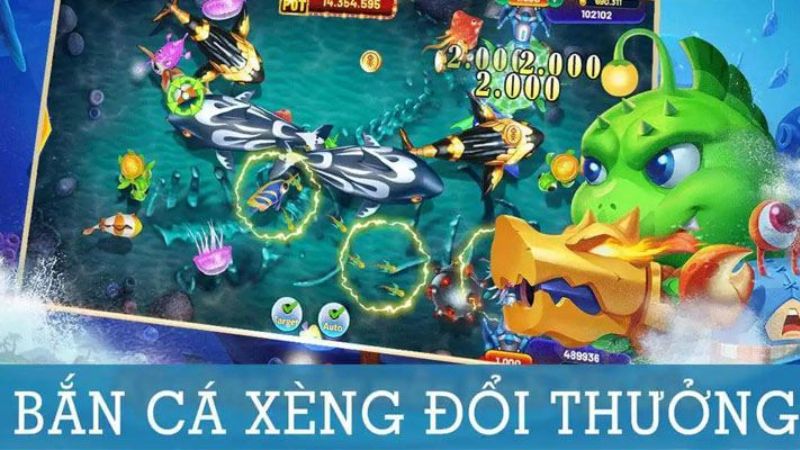 Bắn cá xèng – Nơi bạn trở thành vua đại dương chinh phục kho báu