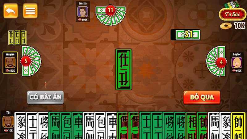Bài Tứ Sắc - Tuyệt Chiêu Đánh Đỉnh Cao Tại Sảnh Game Bài