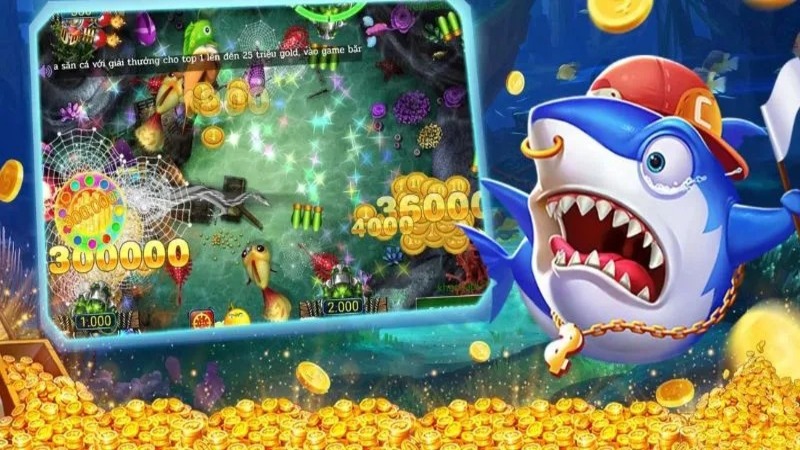 Bắn cá tài lộc 3D - Tựa game săn cá đỉnh cao với vũ khí đa dạng