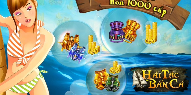 Bắn cá hải tặc - Săn thưởng khủng đại dương mỗi tuần