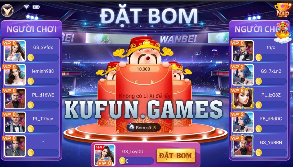 Kufun - Sân chơi giải trí đỉnh cao hàng đầu châu Việt Nam