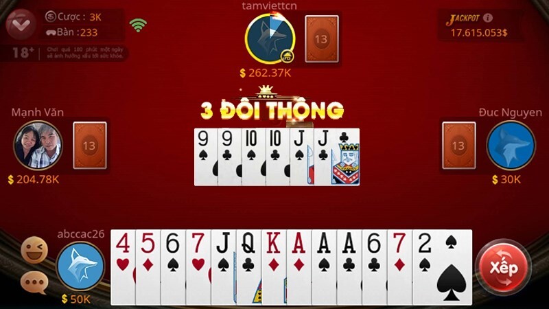 Tiến Lên Miền Nam - Tựa game bài với đa dạng chiến thuật linh hoạt