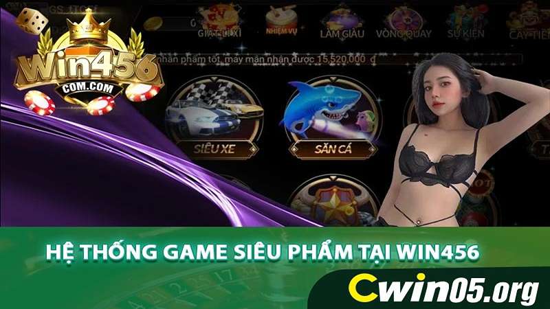 Win456 - Đánh thức đam mê, chinh phục chiến thắng